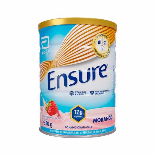 Suplemento Adulto Ensure Morango 850g