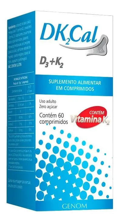 Dk2Cal Com 60 Comprimidos