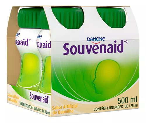 Danone Suplemento Nutricional Baunilha 4 Unidades 125ml Souvenaid