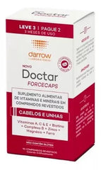 Darrow Suplemento Alimentar Doctar Cabelos E Unhas – 90caps Sabor Colágeno